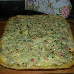 Una foto de Tarta de zapallitos
