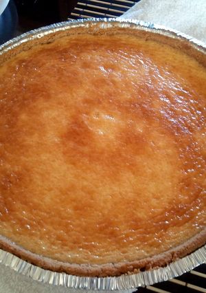A picture of cheesecake.