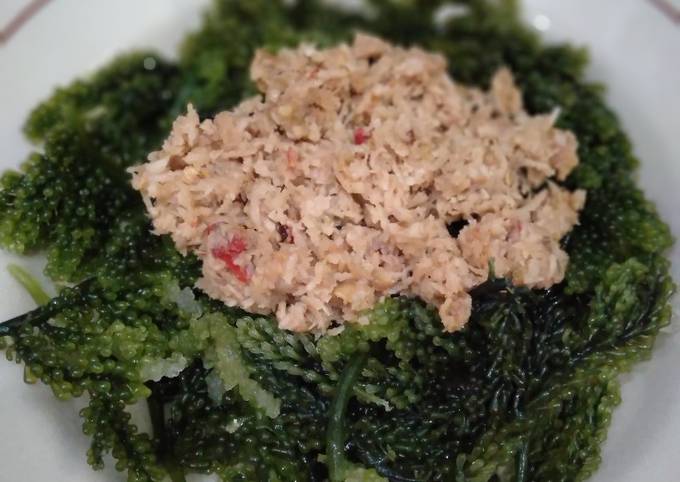 Ternyata begini loh! Resep membuat Urap green caviar  gurih