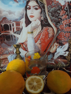 عکسی از دستور دمنوش آب نارنج وعسل