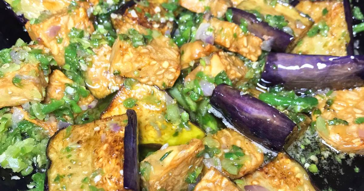 Resep Sambal Hijau Tempe Terong Mudah dan Praktis Dihidangkan