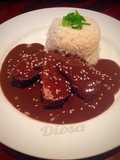 Lomo de res en salsa de chocolate y tamarindo para Navidad