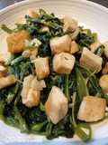 Water Spinach con Tofu