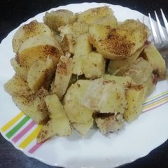 A picture of Boiled Sweet Potato Chaat.