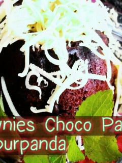 Foto resep Brownies Choco Panda