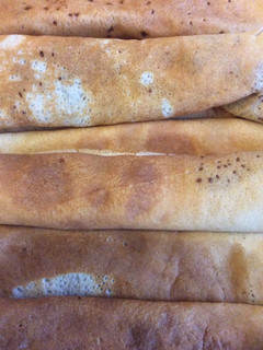 Una foto de Crepes de chocolate