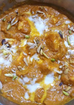 A picture of Paneer Butter Masala.