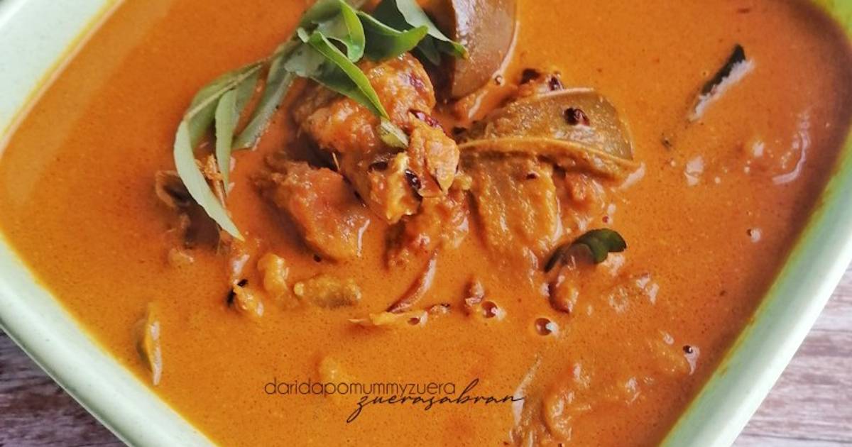 Resipi Gulai Ikan Masin Bersama Terung Bulat Tumis Darat Oleh Mummyzueralicious Cookpad