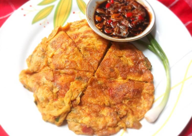 Dadar telur ceria