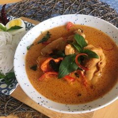A picture of Thai Curry • How To Make Thai Red Curry Paste |ThaiChef Food.