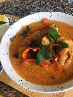 A picture of Thai Curry • How To Make Thai Red Curry Paste |ThaiChef Food.