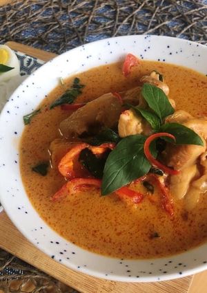 A picture of Thai Curry • How To Make Thai Red Curry Paste |ThaiChef Food.