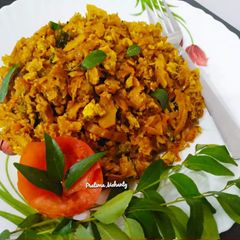 A picture of Egg Kothu (Minced) Paratha.