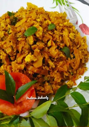 A picture of Egg Kothu (Minced) Paratha.