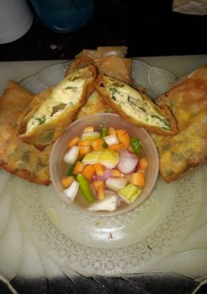 Foto resep Martabak telur ayam simple