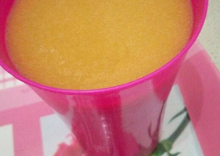 Recipe of Speedy Mango juice# authormarathon#