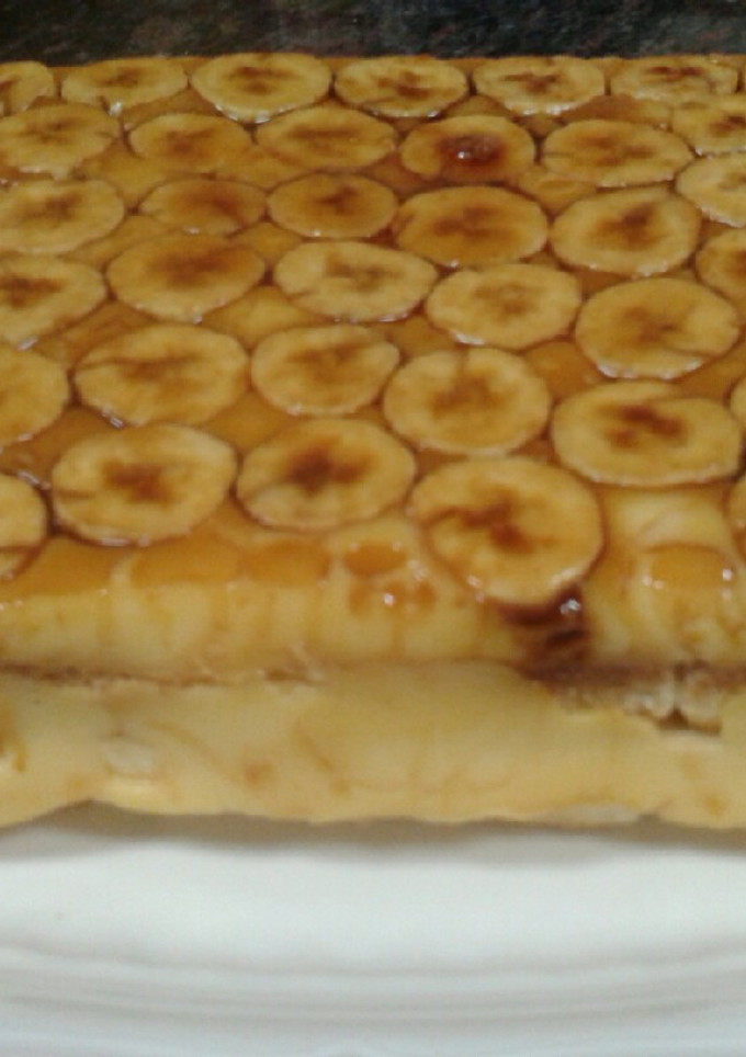 Una foto de Tarta de plátanos