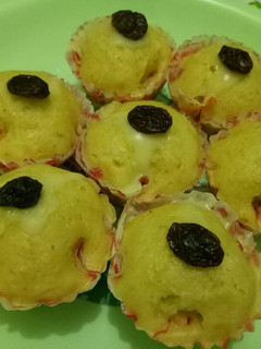 Foto resep Cheese Corn Steamed Cake (Camilan batita 1y+)