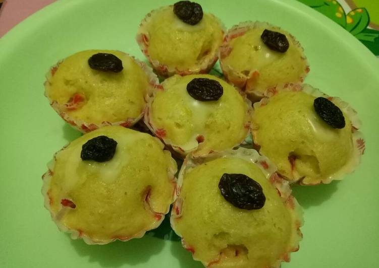Resep Cheese Corn Steamed Cake (Camilan batita 1y+) Anti Gagal