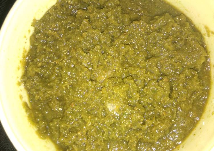 RECOMMENDED! Recipes Green coriander chutney