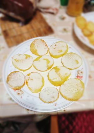 O poză a rețetei Cartofi felii prăjiți.