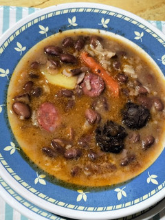 Una foto de Judías pintas con arroz