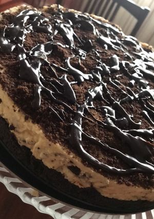 Φωτογραφία της συνταγής Τούρτα cookies and cream 🍪🍪🍪