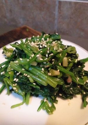 Foto resep Korean Spinach Side Dish
