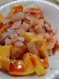 Tostilocos con mango