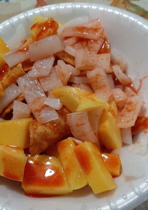 Una foto de Tostilocos con mango