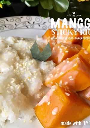 Foto resep Manggo Sticky Rice 🍑🍑🍑