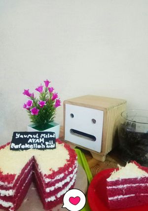 Foto resep Bolu Red Velvet kukus