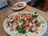 Ensalada de canónigos a la miel