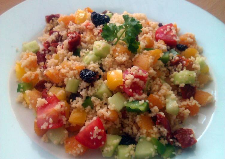 How to Make Speedy Vickys Rainbow Cous Cous, GF DF EF SF NF