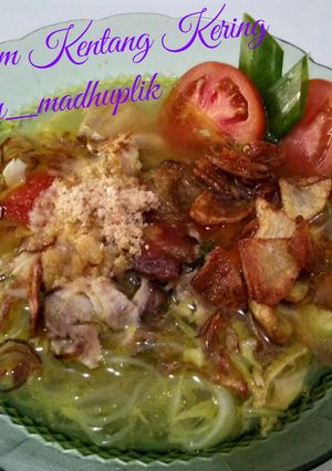 Foto resep Soto Ayam Kentang Kering #kangenemak
