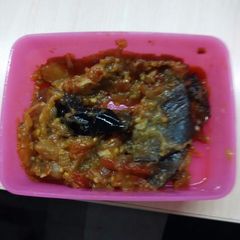 A picture of Baingan Masala Curry.