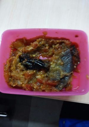 A picture of Baingan Masala Curry.