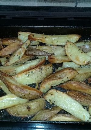 Una foto de Papas rústicas