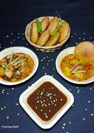 A picture of Delhi Wali Khasta Kachori.