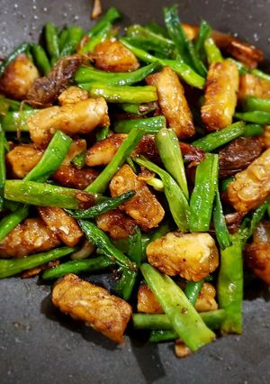 Foto resep Tumis Tempe Udang Buncis