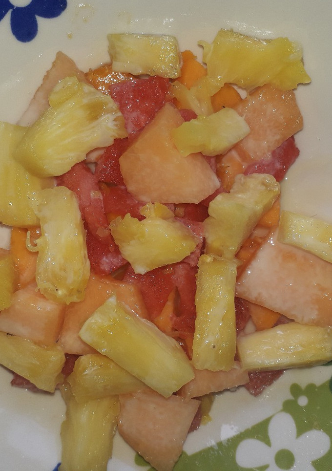 Una foto de Ensalada de frutas