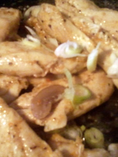 A picture of Lemon Lemon chicken.
