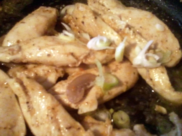 Easy Steps to Prepare Recipe Lemon Lemon chicken that is Really Delicious, So Delicious}