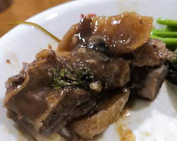 Popular Cuisine Sweet Sour Braised Pork Ribs Delicious