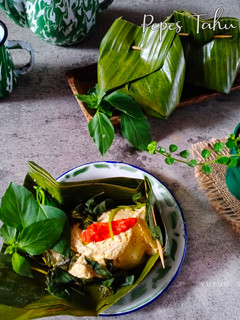 Foto resep Pepes tahu daun kemangi