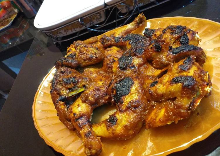 Cara Gampang Menyiapkan Ayam bakar, Lezat Sekali