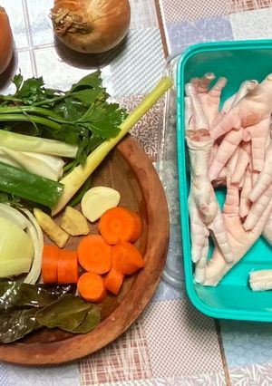 Foto resep Kaldu ceker mpASI