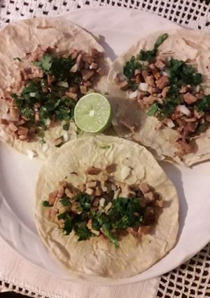 Una foto de Tacos sencillos de bistec