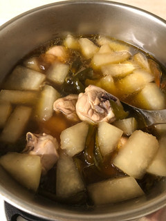 剝皮辣椒雞湯 的食譜成品照片