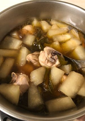 剝皮辣椒雞湯 的食譜成品照片